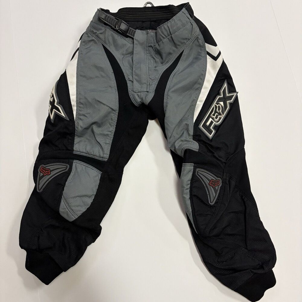 Fox Vintage Motorcross 180 Racing Pants Size 24 (8) Black